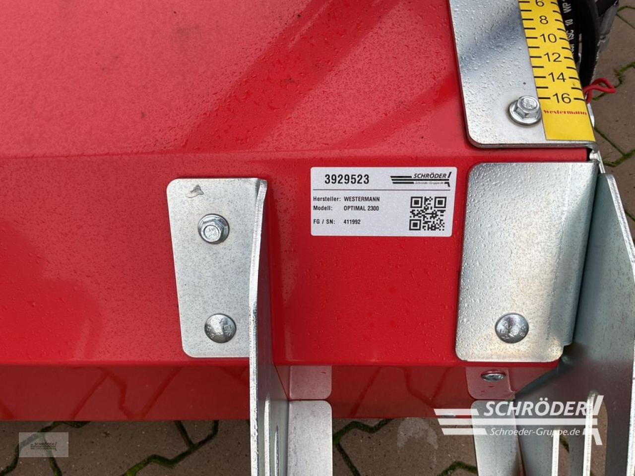 Kehrmaschine typu Westermann OPTIMAL 2300 | EURO AUFNAHME, Gebrauchtmaschine v Holdorf (Obrázek 10)